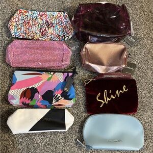 Brand new make up bag collection-8 included